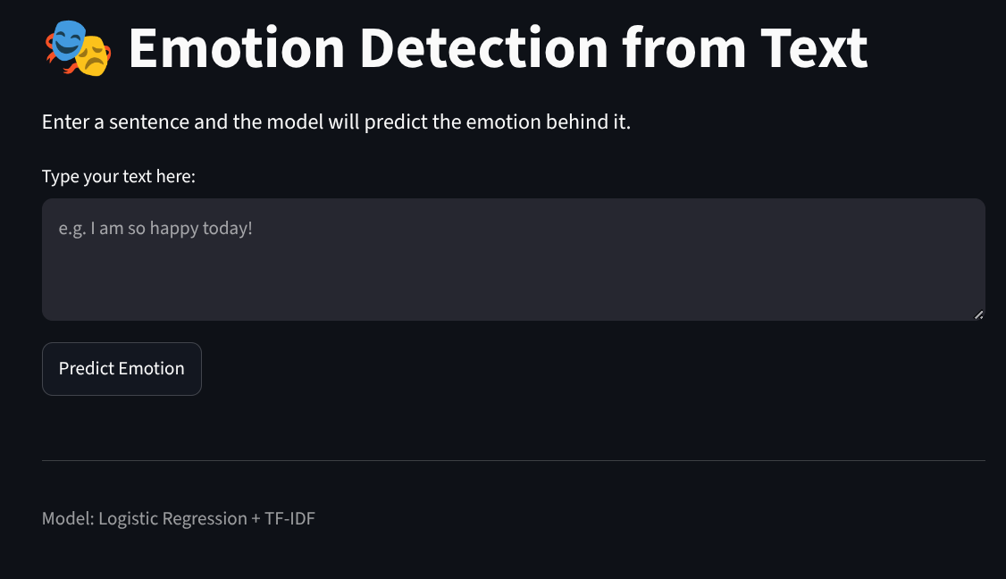 Emotion Detector
